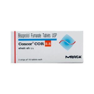Bisoprolol 2.5mg (Concor Cor) Tablets