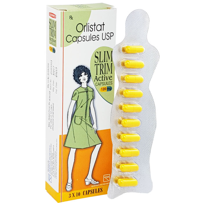 Slim Trim Active 120mg Capsules